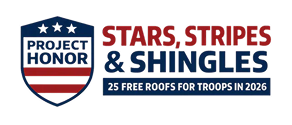 Stars,Stripes & Shingles - Project Honor